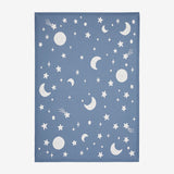 Elegant Baby Celestial Knit Blanket ~ Slate