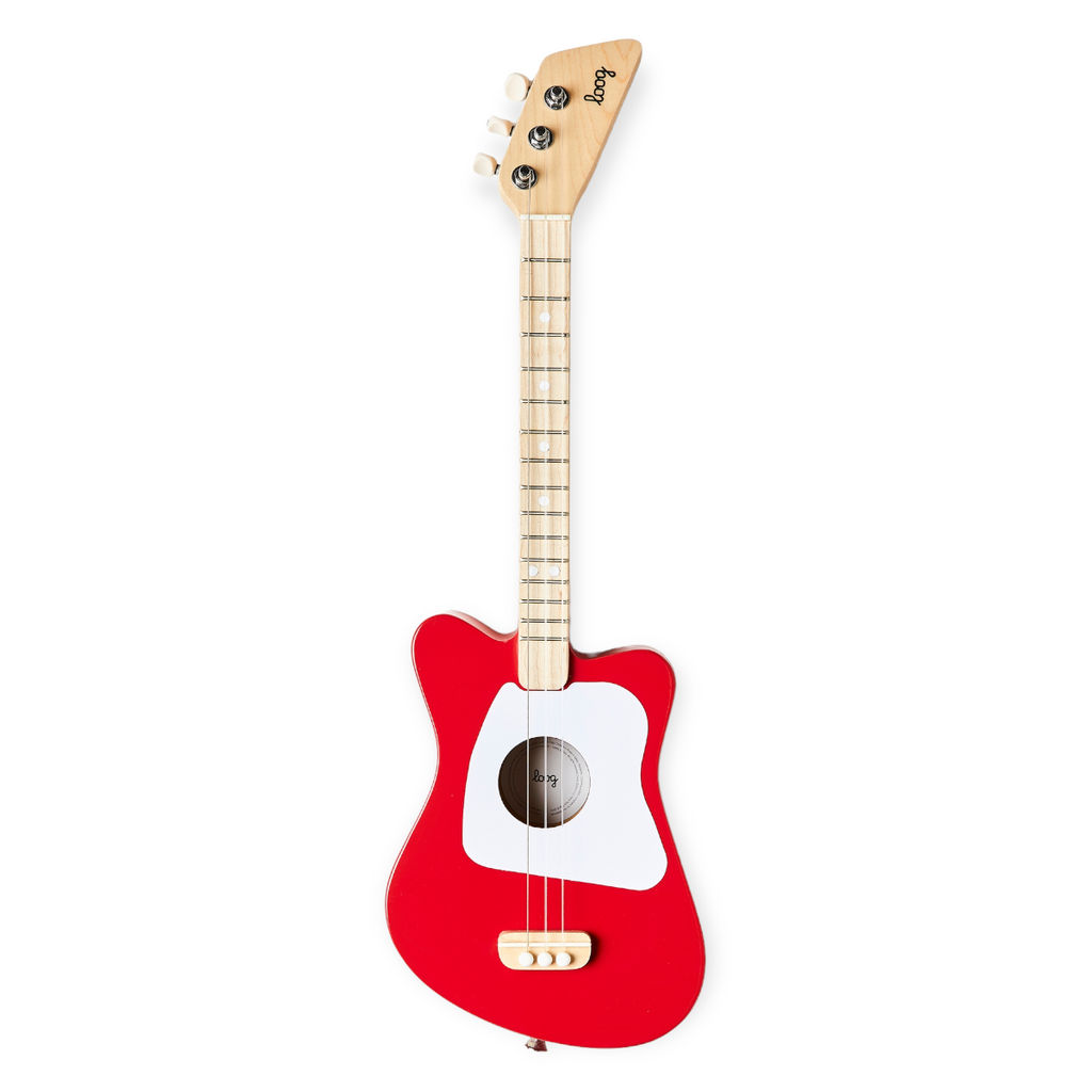 Loog Mini Acoustic Guitar ~ Red