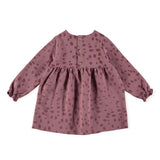 Babyclic Girls Printed Dress ~ Grape