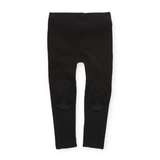 Rock Your Kid Knee Patch Leggings ~ Black