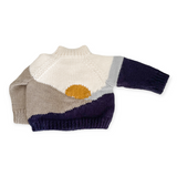 The Blueberry Hill Sunset Knit Cardigan ~ Navy