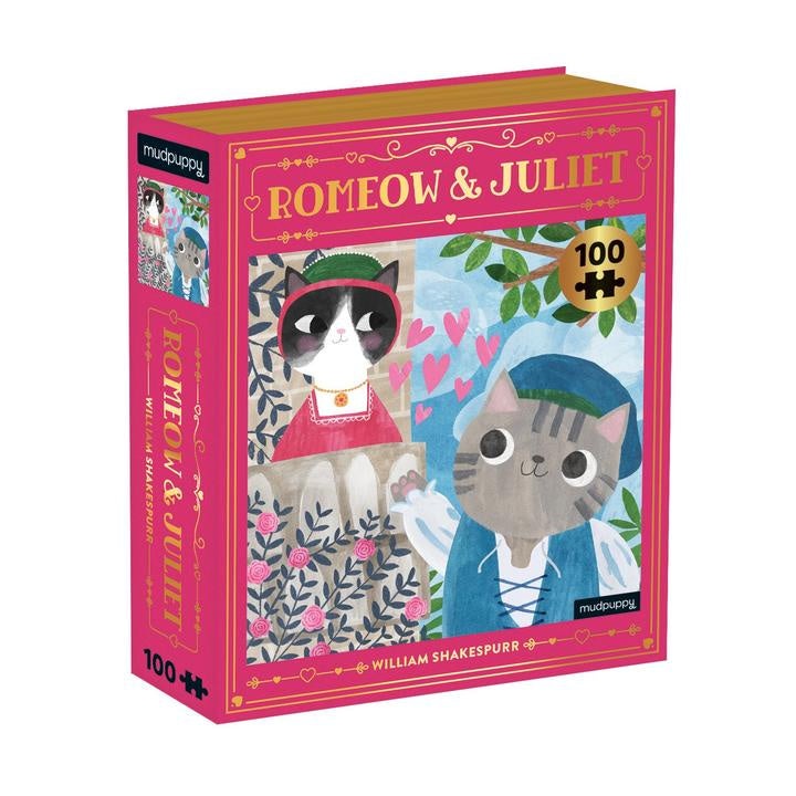 Romeow & Juliet Bookish Cats 100pc Puzzle
