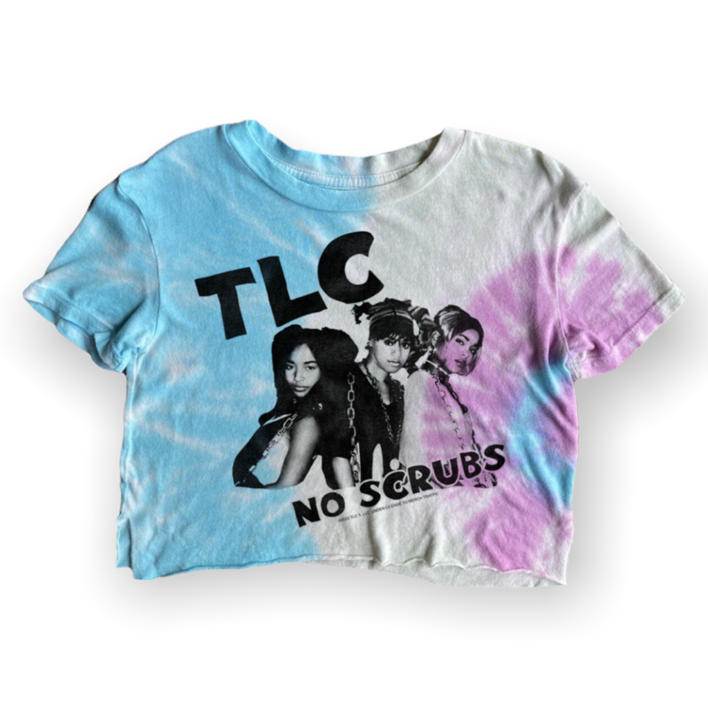 Rowdy Sprout Girls Not Quite Crop s/s Tie Dye Tee ~ TLC