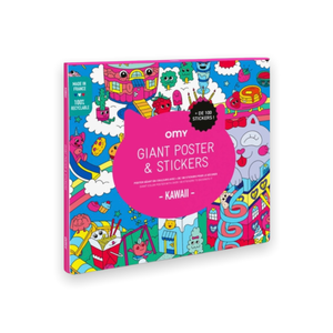 Omy Giant Sticker Poster ~ Kawaii