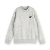 Scotch Shrunk Boys Intarsia Sweatshirt ~ Palm Trees