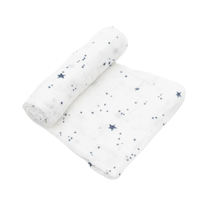 Little Unicorn Cotton Muslin Swaddle ~ Shooting Stars