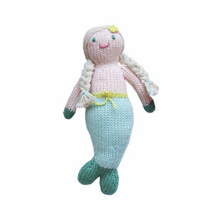 Blabla Knit Rattle ~ Harmony the Mermaid