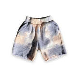 Rowdy Sprout Boys Tie Dye Fleece Shorts ~ Galactic