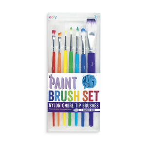Ooly Lil' Paint Brush Set (Set of 7)