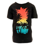 Appaman Boys Graphic Short Sleeve Tee Shirt ~ Black w/ Pineapple Island