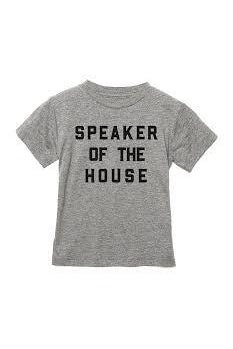 Love Bubby Speaker of the House Tee
