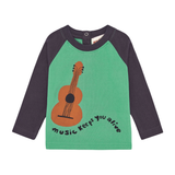 Nadadelazos Baby l/s Raglan T-Shirt ~ Music Keeps You Alive