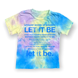 Rowdy Sprout Baby s/s Tie Dye Tee ~ Beatles Let It Be