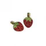 Milk x Soda Mini Glitter Fruit Hair Clip Duo
