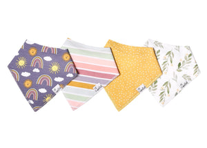 Copper Pearl Bandana Bib Set ~ Hope