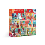 eeBoo Koala House 64pc Puzzle