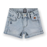 Babyface Girls Jogg Denim Shorts ~ Faded Blue