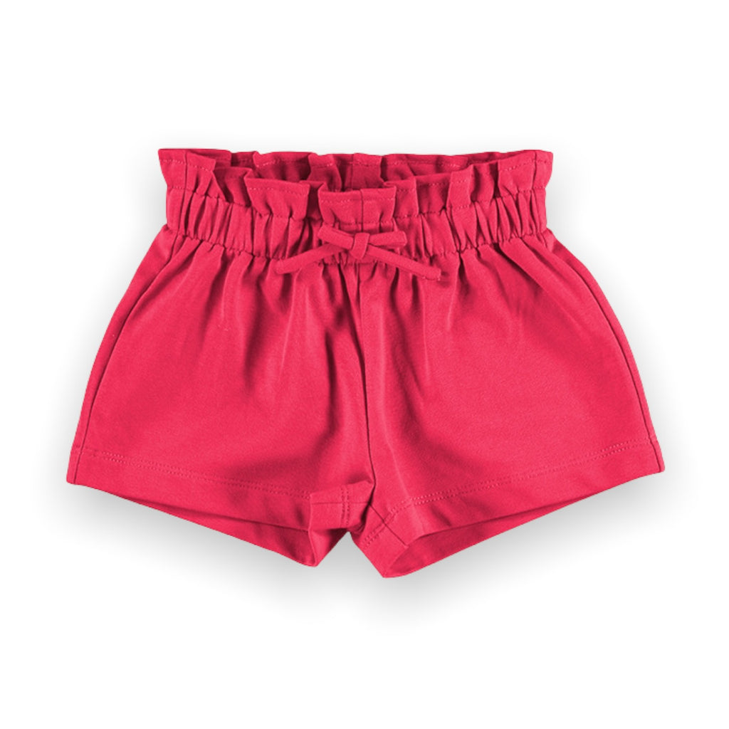 Mayoral Baby Girl Fleece Shorts ~ Carmine Red