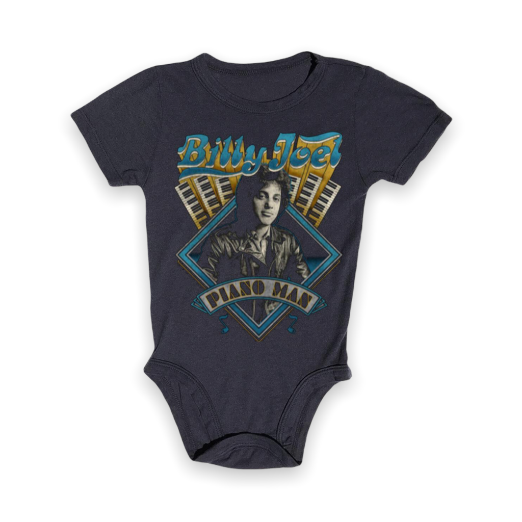 Rowdy Sprout Baby s/s Onesie ~ Billy Joel