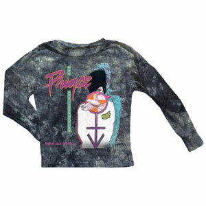 Rowdy Sprout Prince l/s Tee ~ Blackhole Sun Tie Dye