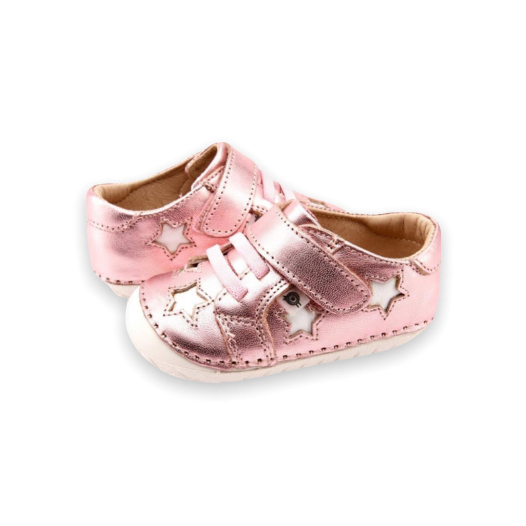 Old Soles Baby Starey Pave Sneaker ~ Pink Frost/Snow