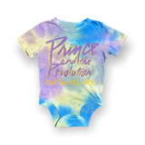 Rowdy Sprout Baby s/s Tie Dye Onesie ~ Prince