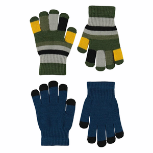 Molo Keio Striped Gloves 2 Pack
