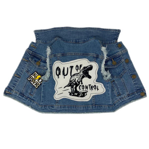 Wee Monster Out Of Control Denim Vest