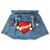 Wee Monster Love Song Denim Vest 2-6
