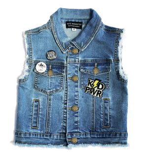 Wee Monster Out Of Control Denim Vest