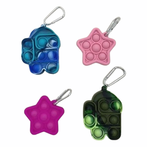Bari Lynn Out Of This World In and Out Pop It Fidget Keychain