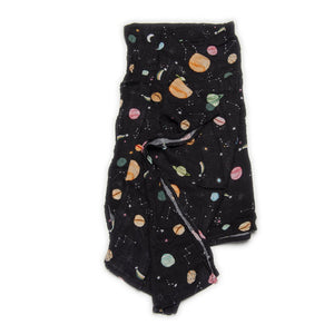 Loulou Lollipop Muslin Swaddle ~ Planets