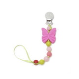 Chewbeads Pacifier Clip ~ Butterfly