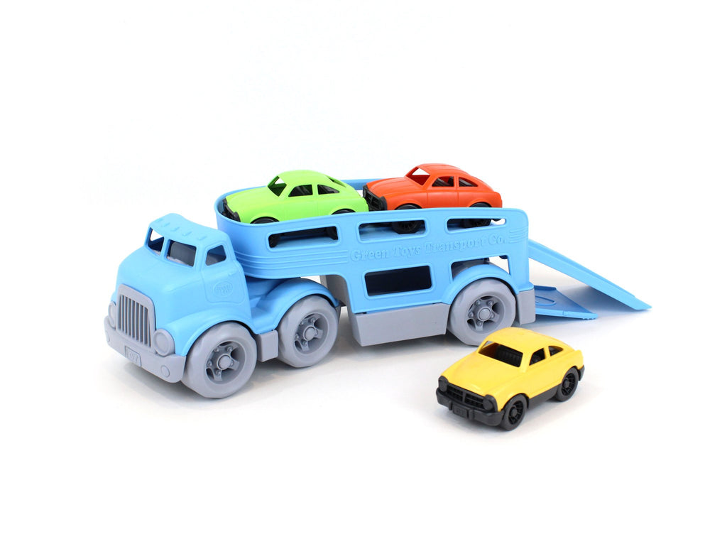 Green Toys Car Carrier w/ Cars