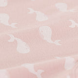 Petit Bateau Sleeveless Whale Print Bubble ~ Pink/White