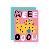 Wrap Meow Cat Greeting Card