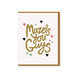 Everyday Yiddish Mazel You Guys Baby Card