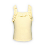 Baby Sara Ruffle Tank Top ~ Yellow