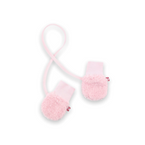 Zutano Furry Mittens ~ Baby Pink