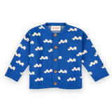 Bobo Choses Baby Knit Cardigan ~ Waves/Blue
