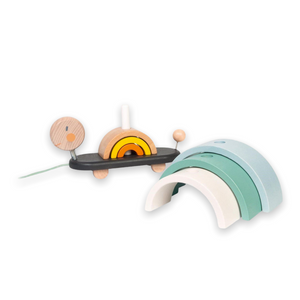 Janod Sweet Cocoon Rainbow Turtle