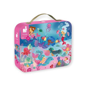 Janod 24 pc Puzzle ~ Mermaids