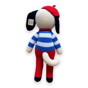 Estella Knit Doll ~ Pierre the Dog
