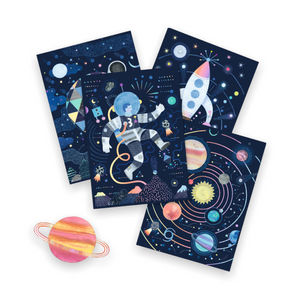 Djeco Cosmic Mission Scratch Cards