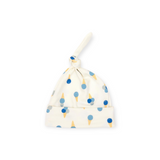 Tun Tun Knotted Hat ~ Blue Ice Cream/Natural