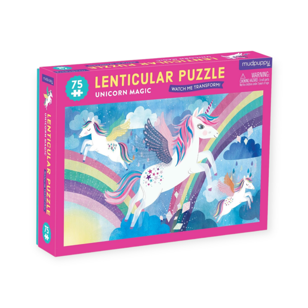 Unicorn Magic 75pc Lenticular Puzzle
