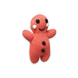 Estella Knit Baby Rattle ~ Gingerbread Man