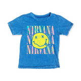 Rowdy Sprout Baby Nirvana s/s Tee ~ Bluebird