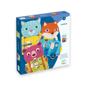 Djeco Locktou Wooden Activity Toy
