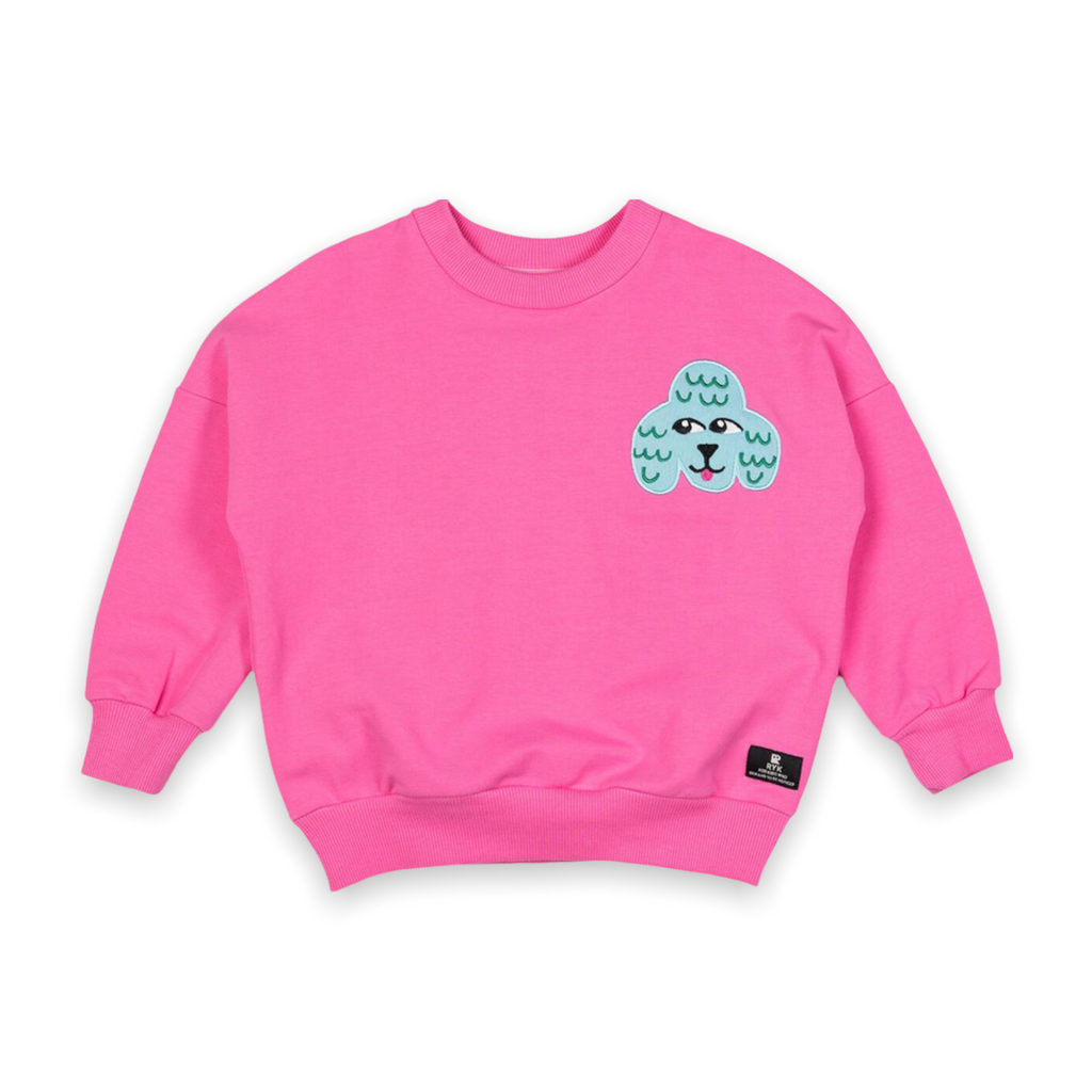 Rock Your Kid Poodles Sweatshirt & Sweatpants Set 7-12 ~ Pink